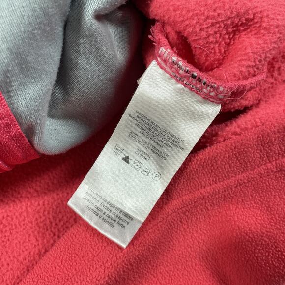 Columbia Jacket Womens 1X Fleece Zip Up Pockets Outdoors Hiking Coral Pink - Picture 5 of 14